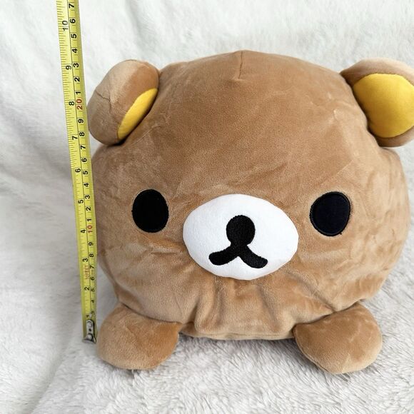 Rilakkuma San-X Original Mochi Cushion Plush Pillow Chairoikoguma Brown Bear Cub - Picture 7 of 8